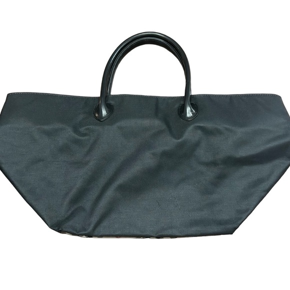 Burberry blue label black tote with nova check nylon | in good use condition - Picture 3 of 10